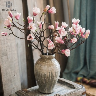 Hoa Mộc Lan Giả Trang Trí Văn Phòng