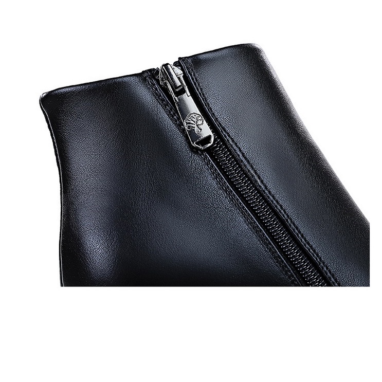 BIGTREE Chính Hãng Giày Bốt Cao Gót 9.5cm Thời Trang Công Sở Cho Nữ Mall-173-13