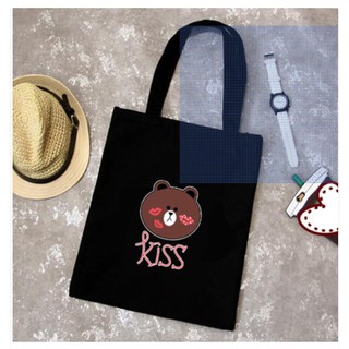 Mitavo Túi Tote Vải Mềm Vừa A4 Có Dây Kéo TOTE-BAG-52