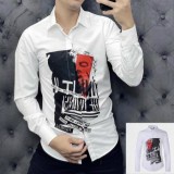ÁO SƠ MI NAM TAY DÀI HOẠ TIẾT MẶT NGƯỜI CỰC CHẤT