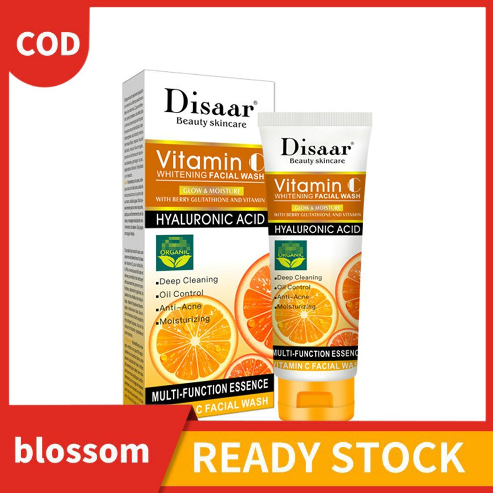 Sữa rửa mặt Vitamin C dưỡng ẩm kiểm soát dầu cho da mặt