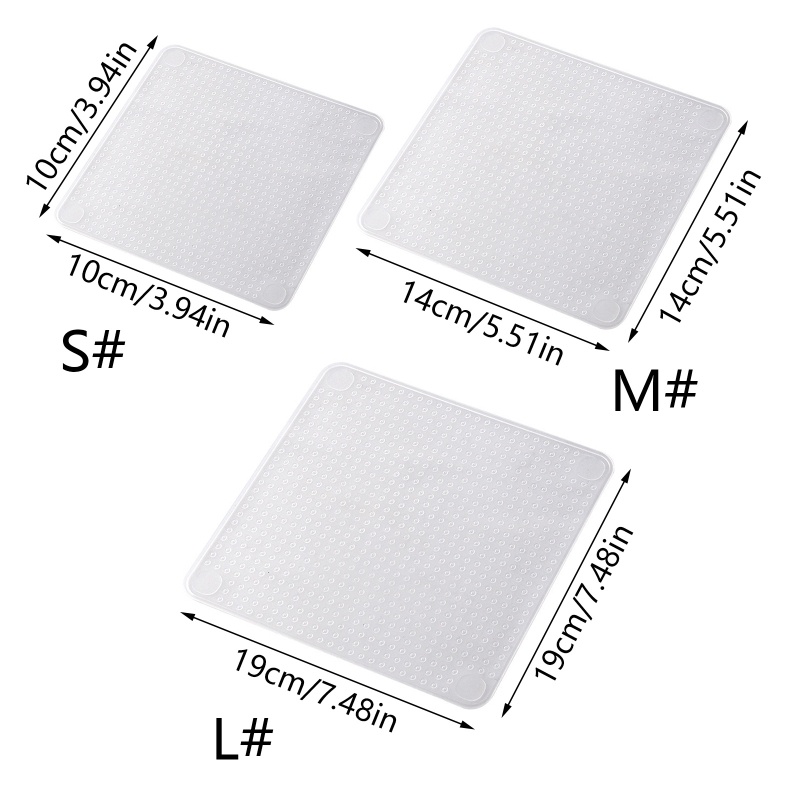Nắp Đậy Tô Chân Không Bằng Silicagel Siêu Bền Đa Năng Tiện Dụng