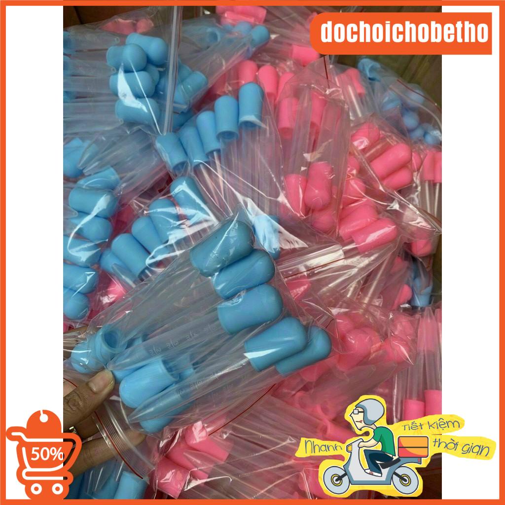 Ống hút sữa, bón thuốc cho bé đầu bóp silicon mềm loại 5ml