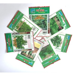Hạt giống Phu Nong seeds gồm 7 loại rau và cây gia vị