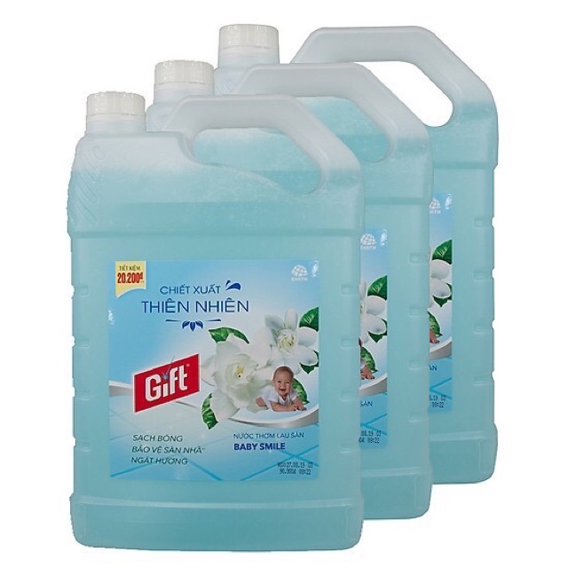 Nước Lau Sàn Gift Can To HƯƠNG HOA Tự nhiên