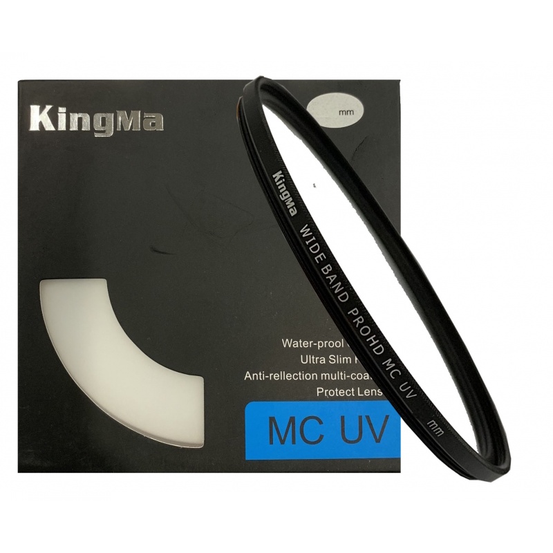 Kính lọc Kingma MC UV 46mm, 49mm, 52mm, 55mm, 58mm, 62mm, 67mm, 72mm, 77mm, 82mm