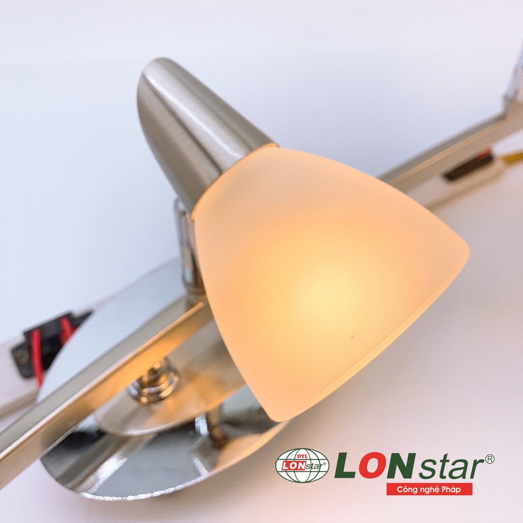 Đèn Soi Tranh,Rọi Gương LONstar 3 Bóng , Phong Cách Hiện Đại ,Điều Chỉnh Được Góc Chiếu