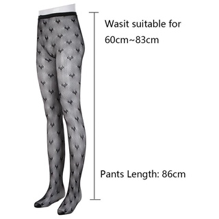 MAHES Vớ Lưới Màu Đen Phong Cách Gothic Cho Nữ