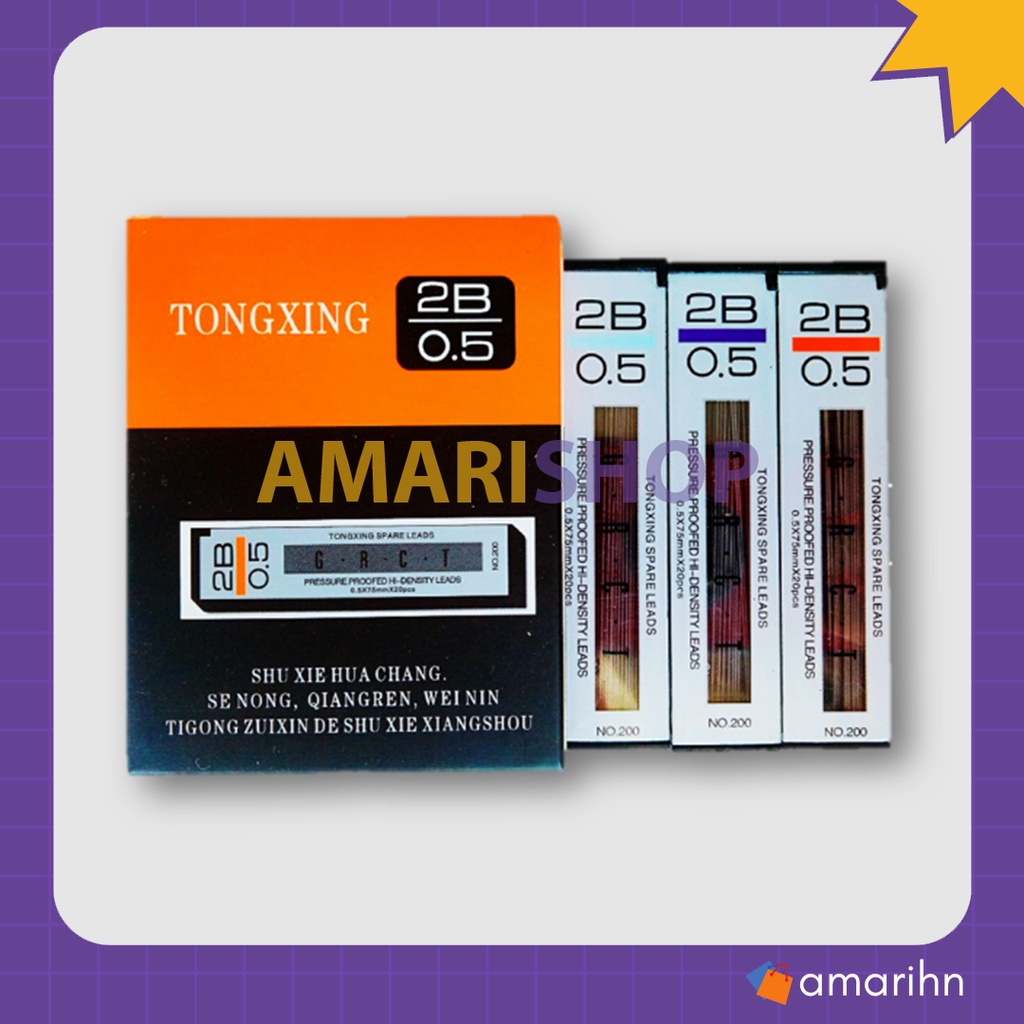 Bút chì kim bấm HB 0.5 có bán kèm ngòi chì kim