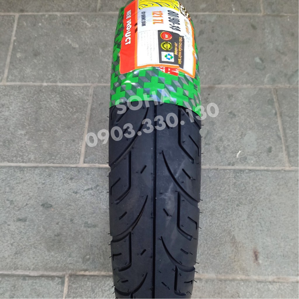 Vỏ/Lốp Trước Xe Honda AirBlade, Vision  80/90-14 DPLUS