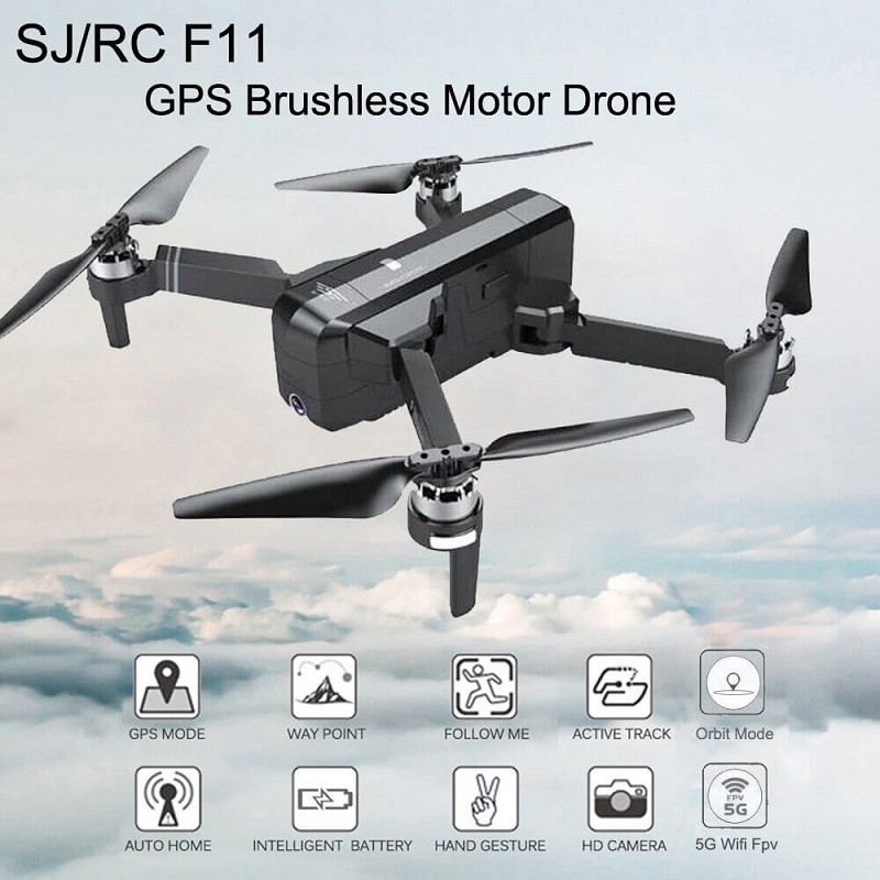 flycam SJRC F11 camera 1080 quay 90 độ