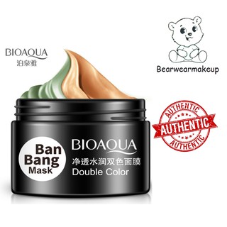 Mặt nạ bùn 2 màu Ban Bang Mask Bioaqua dưỡng ẩm làm sạch sâu