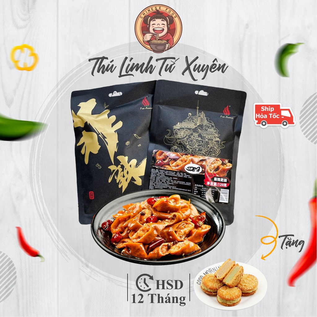 Thú Linh Vị Tứ Xuyên Cay Tê Cay Thơm Đồ Ăn Vặt Ngon Vị Cay Khó Cưỡng