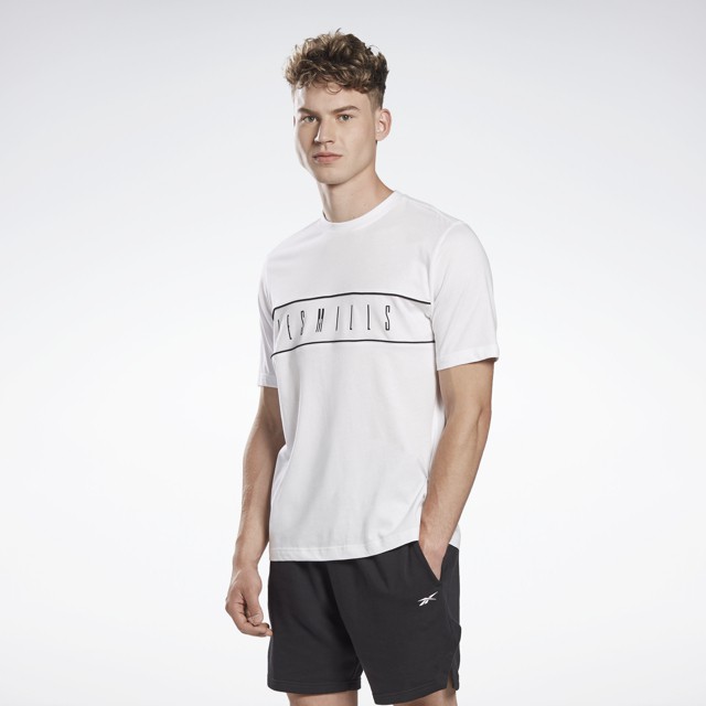 Áo Thun Thể Thao Nam Reebok Tập Luyện Les Mills Linear Tee GE1049