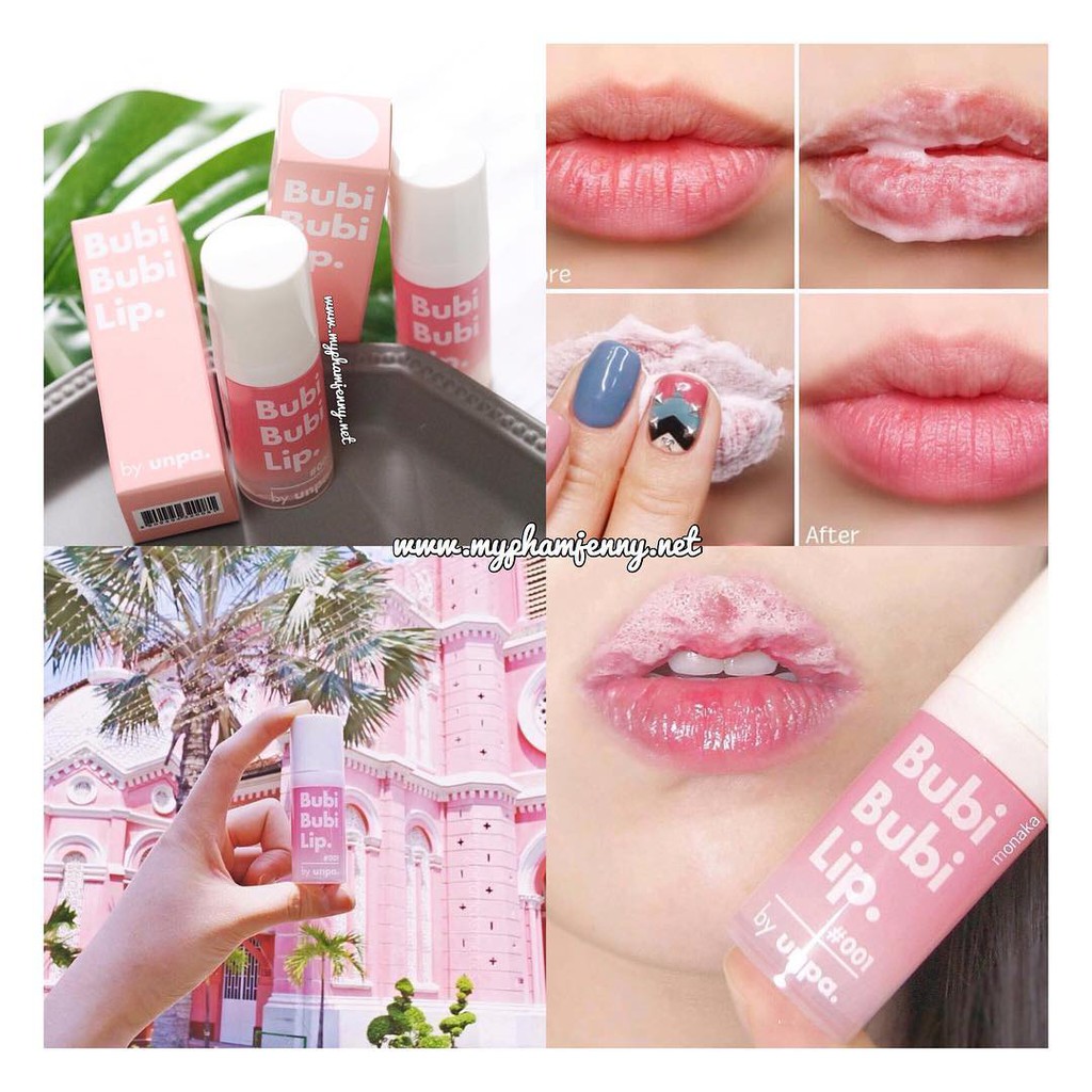 TẨY DA CHẾT SỦI BỌT THẢI ĐỘC MÔI BUBI BUBI BUBBLE LIPS CRUB MẪU MỚI 2021 | BigBuy360 - bigbuy360.vn