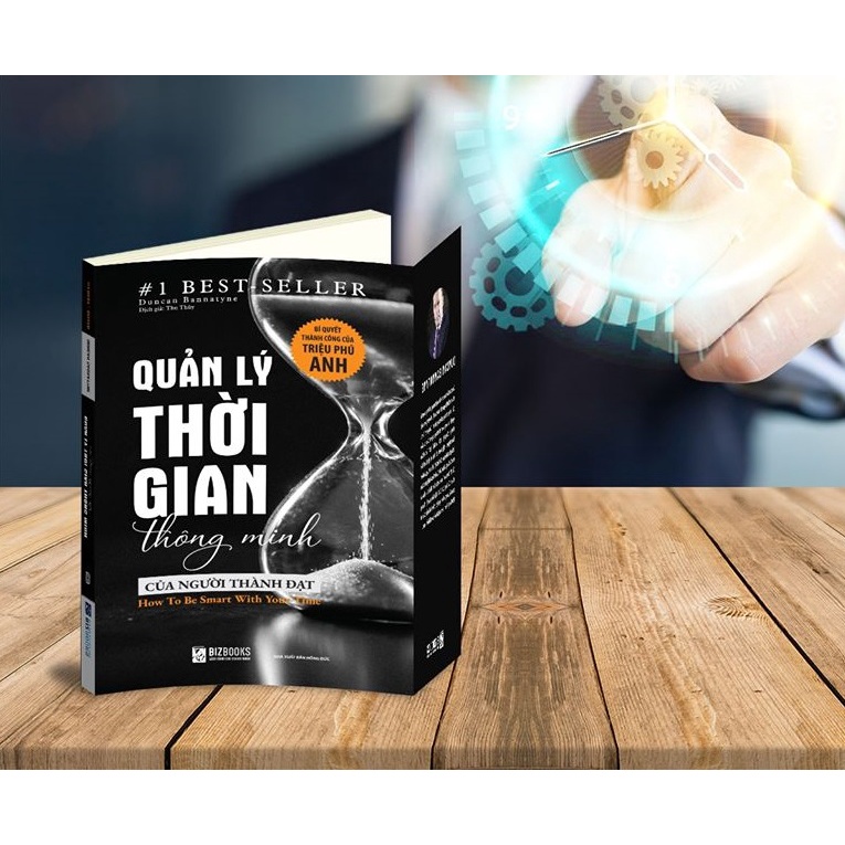 Sách- Quản lý thời gian thông minh của người thành đạt - BIZ-KT-162k-8935246927076