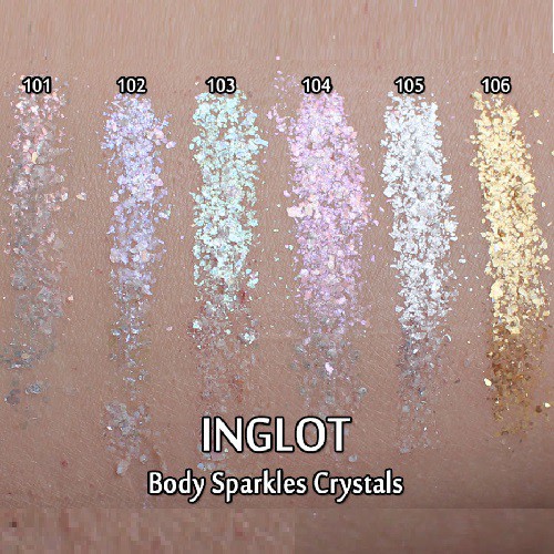 Nhũ kim tuyến dành cho Body Sparkles Crystals Inglot (1g)