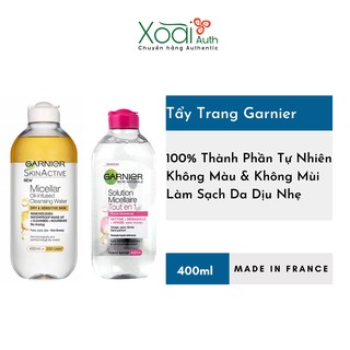 Nước Tẩy Trang Garnier Làm Sạch Da 400ml
