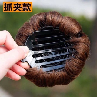 ❤️ Búi Tóc Giả Hoa Tròn Cao Cấp