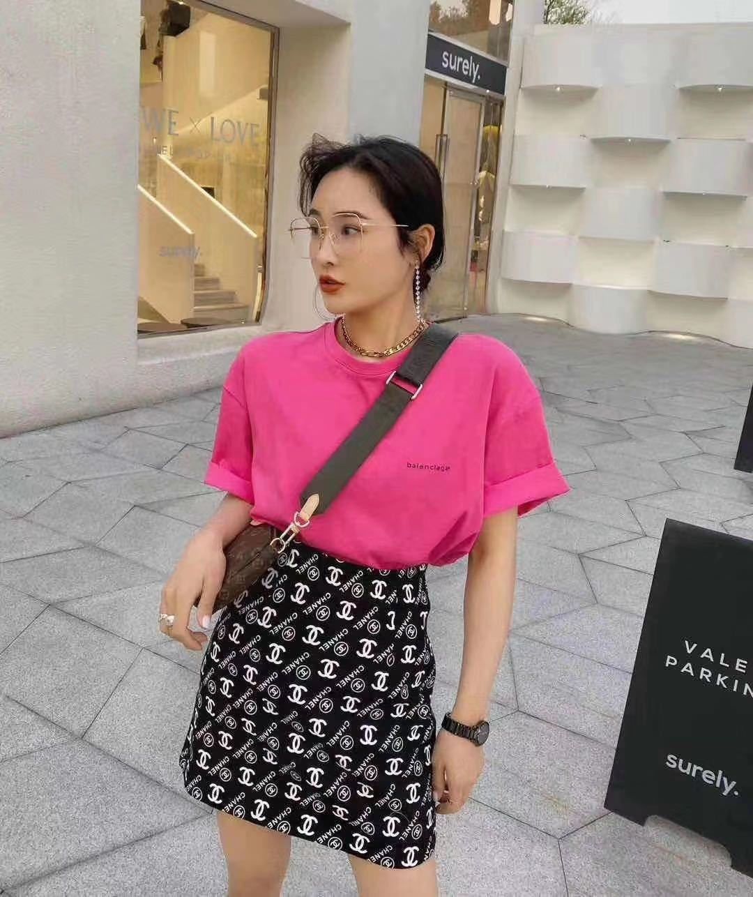 [Mã FAGREEN55 giảm 10% tối đa 30K đơn 99K] Chân Váy Chữ A In Họa Tiết Thời Trang Cho Nữ | BigBuy360 - bigbuy360.vn