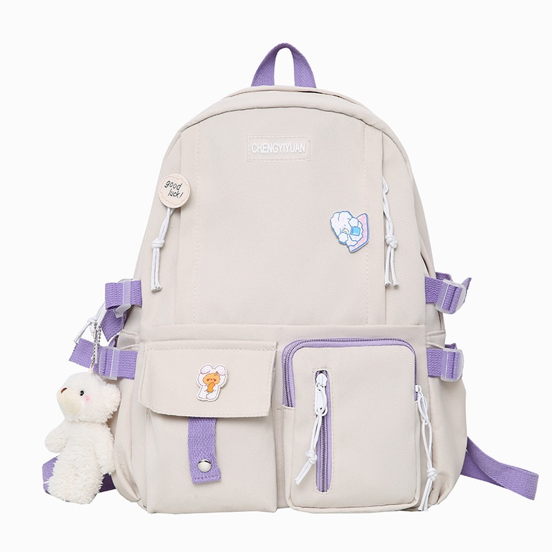 Ba Lô Học Sinh Thời Trang Hàn Cho Nữ