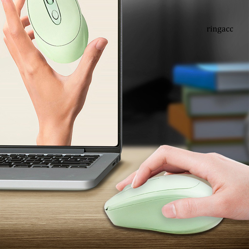 Chuột mini không dây 1600dpi 2.4ghz 4 nút không gây tiếng ồn chất lượng cao