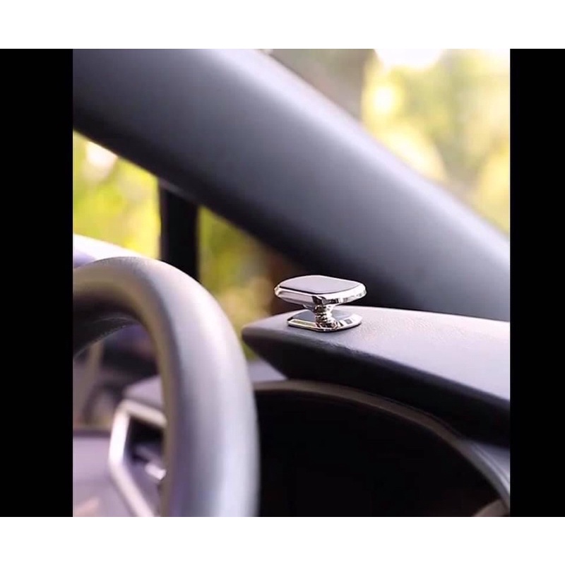 Giá đỡ điện thoại chân xoay hít nam châm xe ô tô | BigBuy360 - bigbuy360.vn