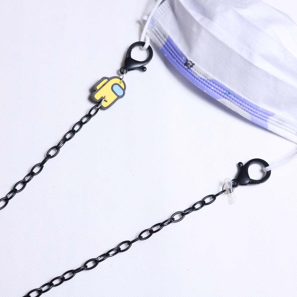 Dây đeo mắt kính bằng acrylic họa tiết dễ thương chống thất lạc tiện dụng cho học sinh