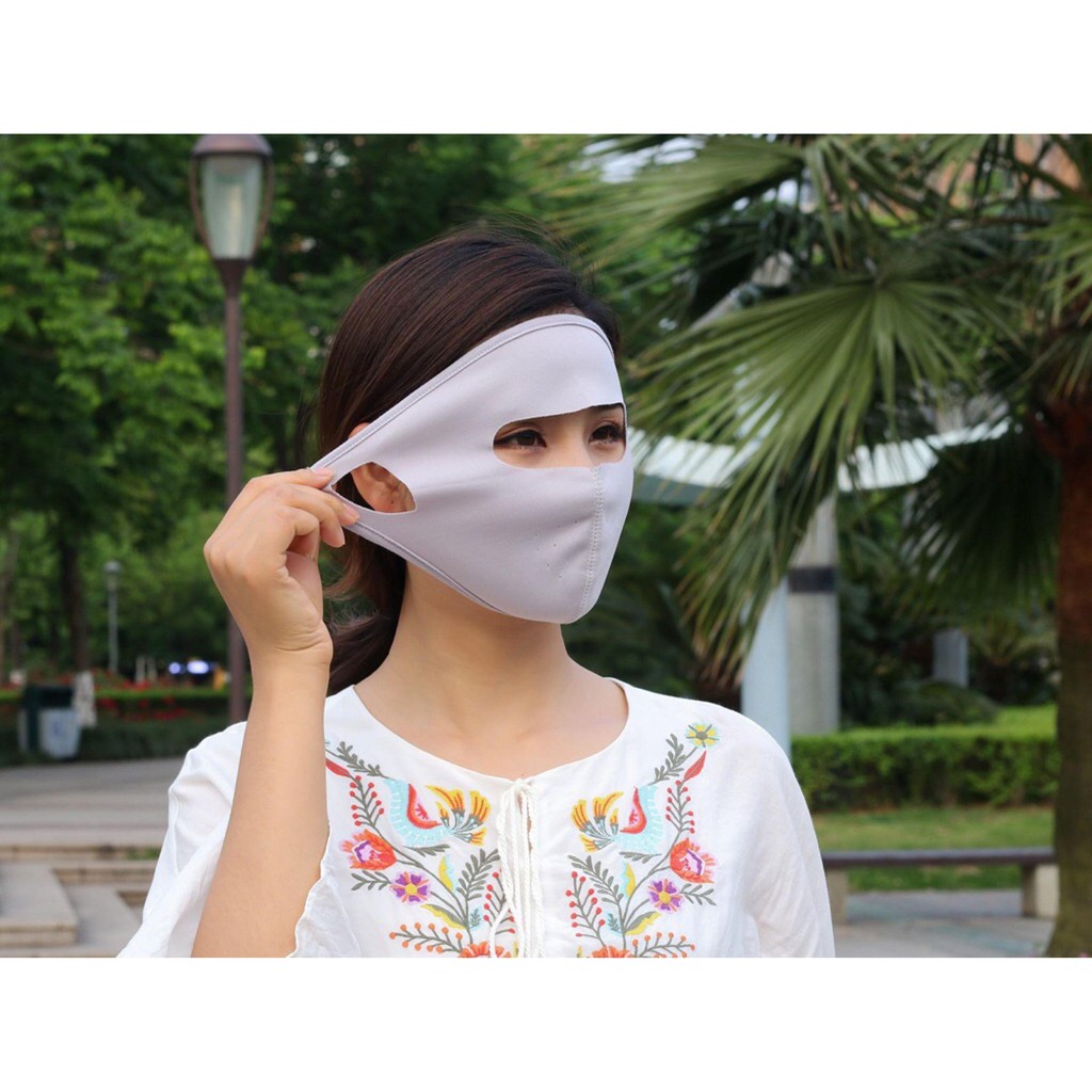 Chiếc khẩu trang ninja - khẩu trang vải chống nắng chống tia UV hot nhất hè 2020