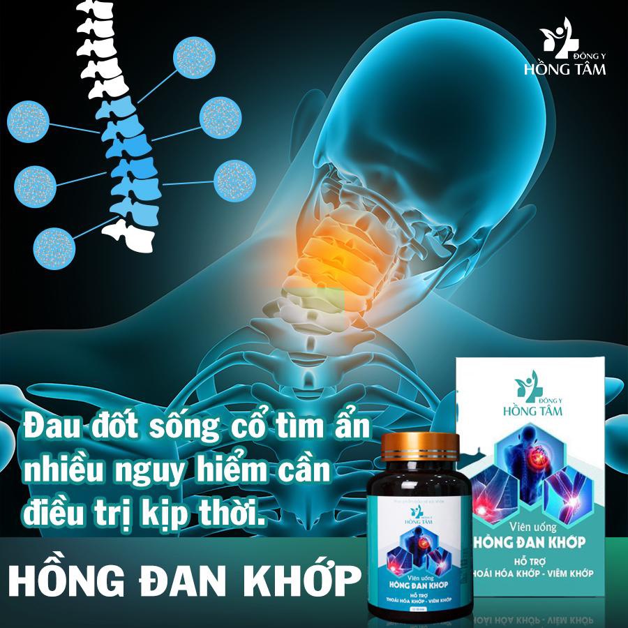 Hồng Đan Khớp - Đông Y Hồng Tâm giúp đau nhức xương khớp (300-400 viên)