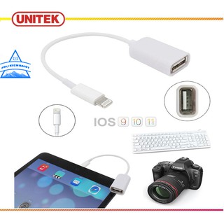 Cáp OTG IPhone/ IPad Cổng Lightning