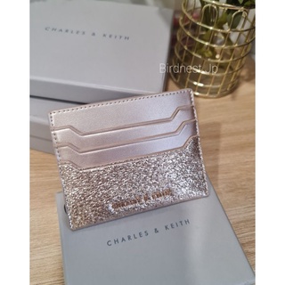 (Auth) Ví đựng thẻ - card holder Charles&Keith ( bill Sing)