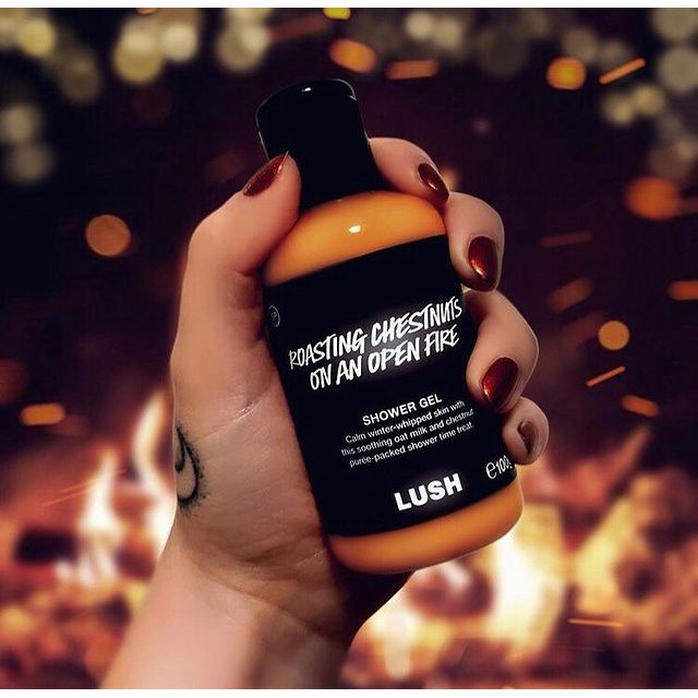 Sữa tắm LUSH - Roasting Chestnuts On An Open Fire shower gel