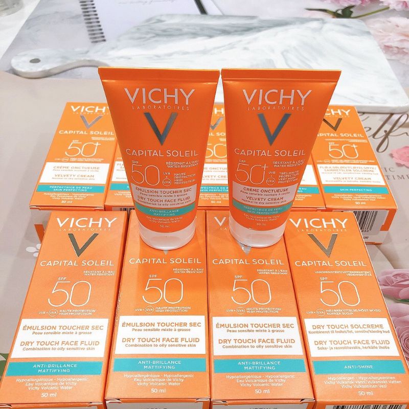 Kem Chống Nắng VICHY 50ml [HÀNG PHÁP CHÍNH HÃNG]