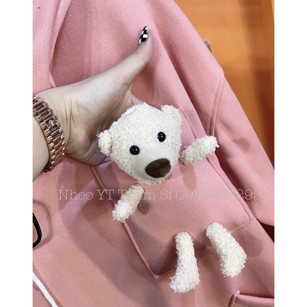 Áo hoodies nỉ bông gấu túi ms125 | BigBuy360 - bigbuy360.vn