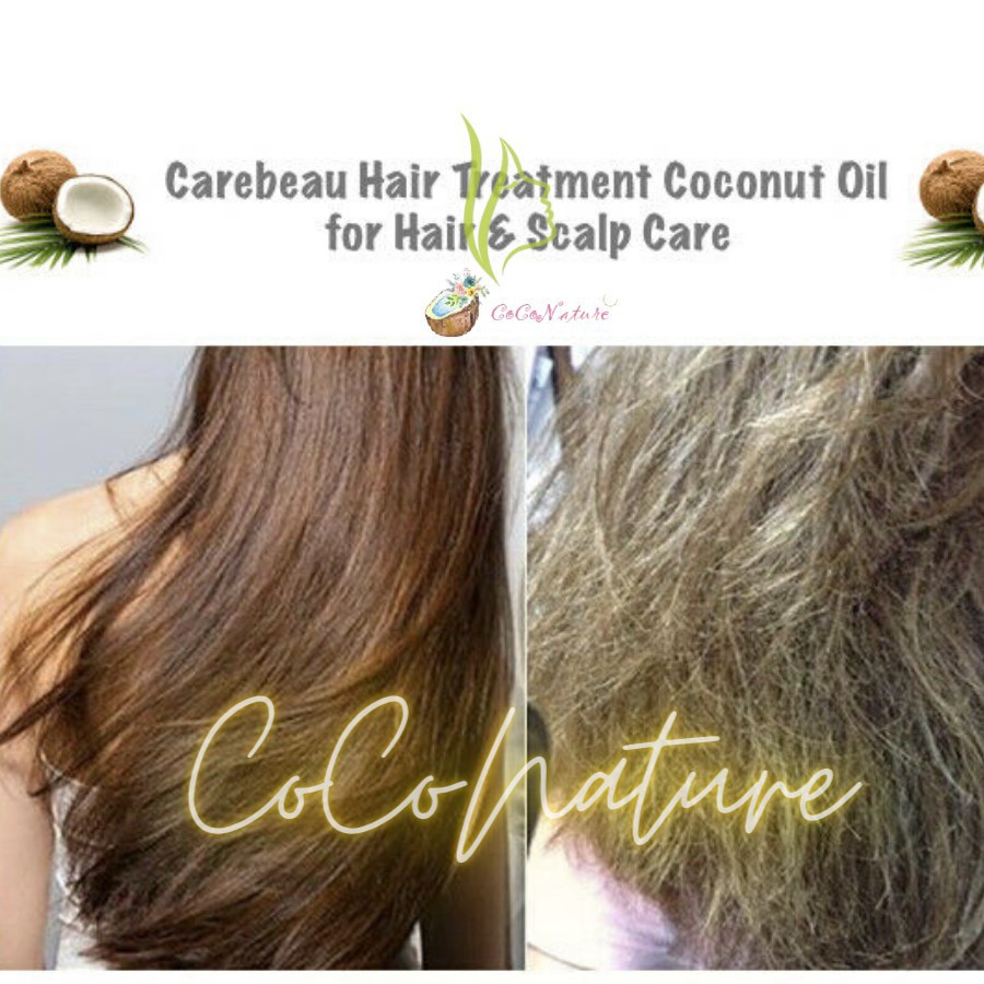 DẦU Ủ TÓC DỪA NON THÁI LAN SIÊU MƯỢT - CAREBEAU COCONUT HAIR TREATMENT 500ml