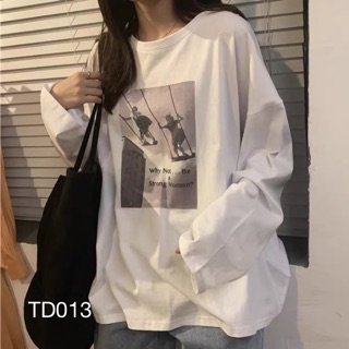 TD013 - ÁO TAY DÀI WHY NOT