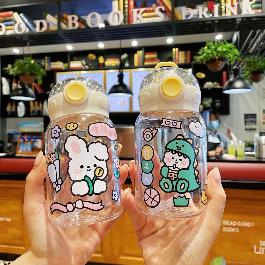 Hình dán hoạt hình dễ thương dán cốc, mũ bảo hiểm, trang trí đồ dùng học tập - sticker