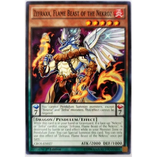 Zefraxa, Flame Beast of the Nekroz |EN| Common