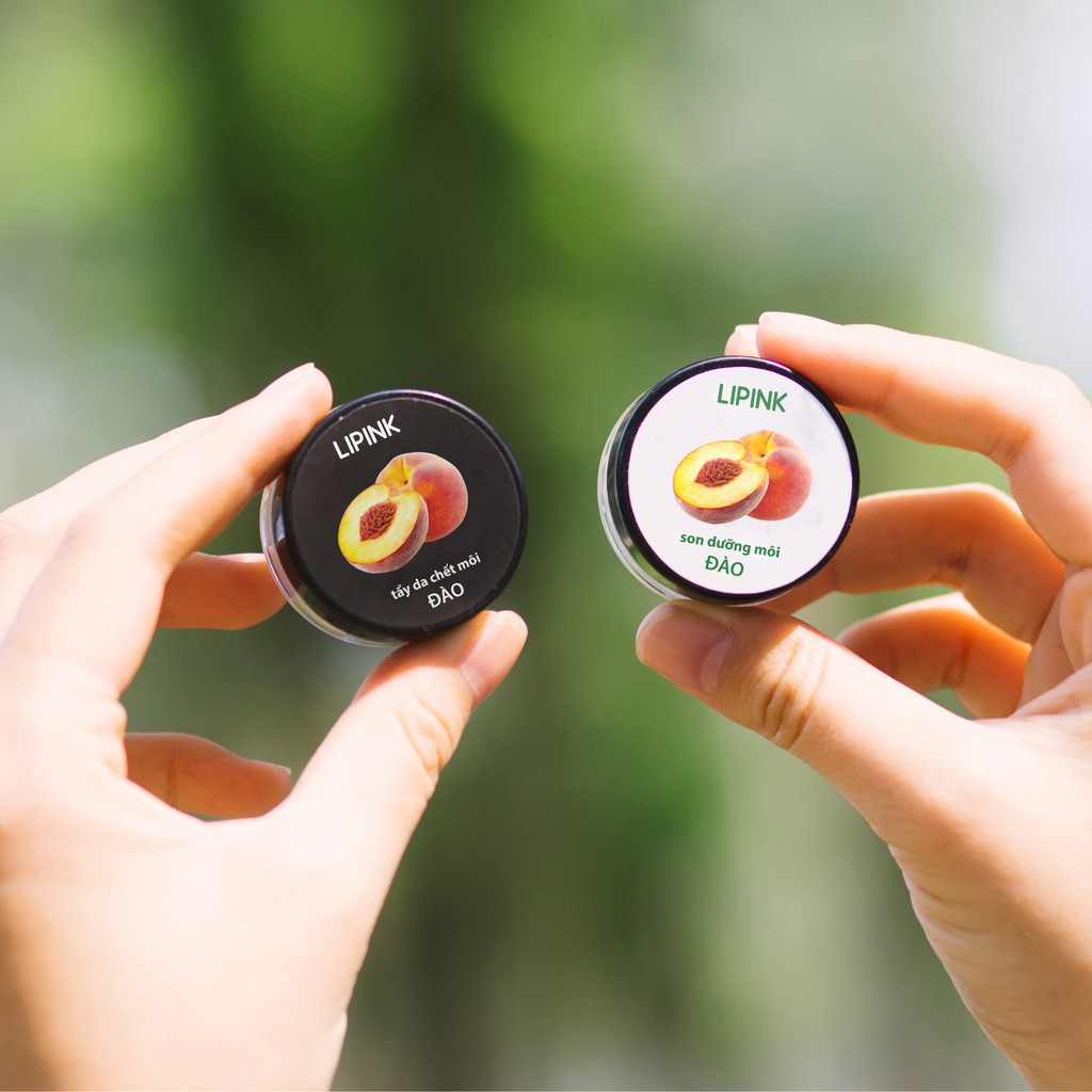 Combo dưỡng môi LIPINK Đào - Son dưõng có màu, Son dưỡng môi MỀM MỊN - CĂNG HỒNG tự nhiên | BigBuy360 - bigbuy360.vn