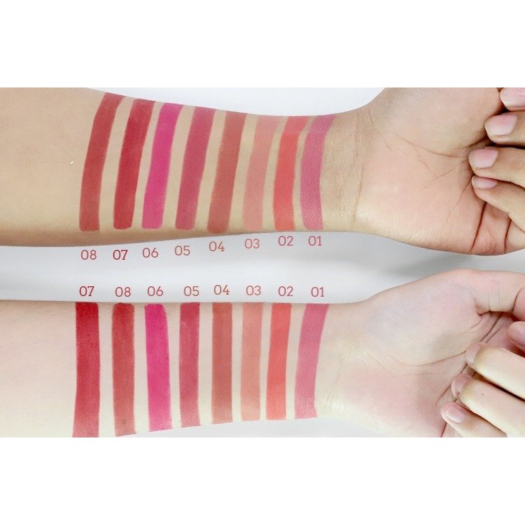 (hàng Mới Về) Son Lì Siêu Nhẹ Màu Sắc Thời Trang Thương Hiệu Wardah 1-13 | BigBuy360 - bigbuy360.vn