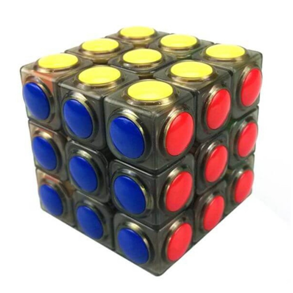 Rubik 3x3 Chấm Bi - Rubic 3 Tầng Stickerless (RB003)