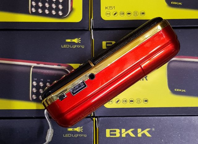 MÁY NGHE NHẠC THẺ NHỚ USB RADIO BKK-K51