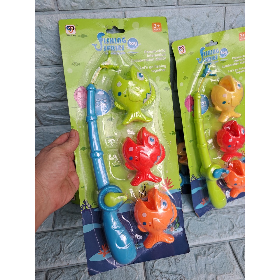 Đồ chơi nhà tắm câu cá 3 con