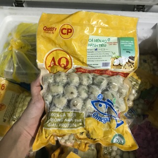 Cá viên AQ hành tiêu gói 500g ( chỉ nhận giao hàng khu vực hcm )