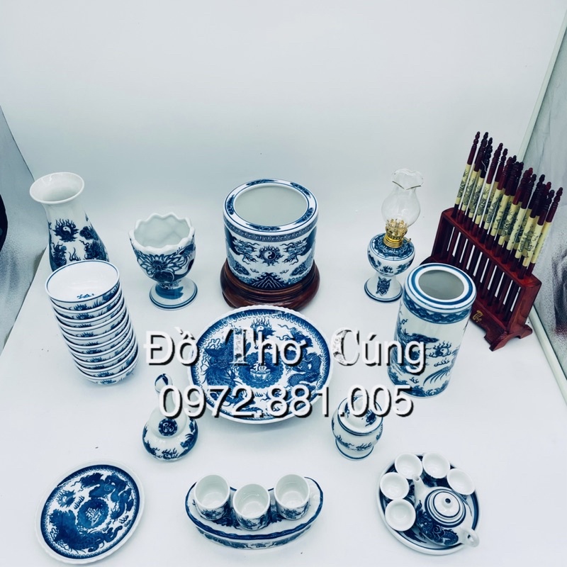 Bộ đồ thờ gia tiên giá rẻ