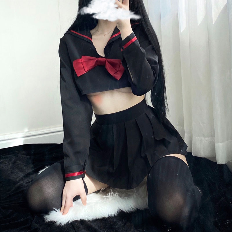 Bộ đồng phục LEOSOXS hoá trang ngọt ngào phong cách cá tính quyến rũ thời trang dành cho nữ