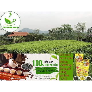 Chè Móc Câu truyền thống, đặc sản vùng chè an toàn Tân Cương, Thái Nguyên. gói 500g, giá bán 125k