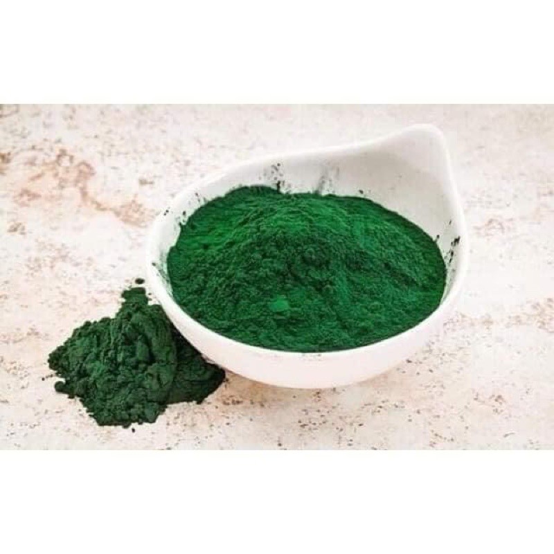 100gr Bột Tảo Xoắn Spirulina vi kim đắp mặt Handmade