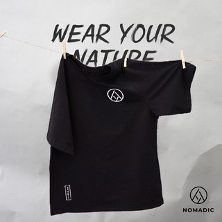 Áo thun nomad tee / black - nomadic